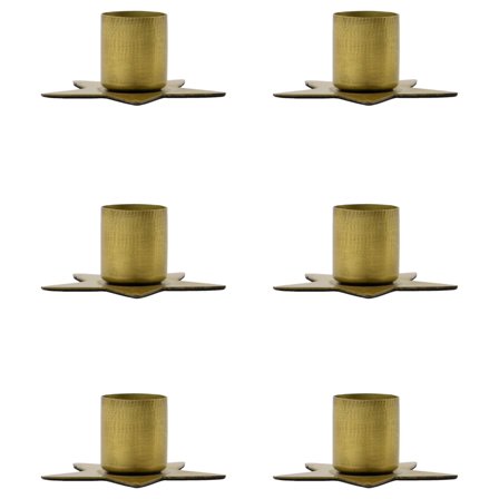 House doctor Tähti Kynttilänjalka 6-pakkaus