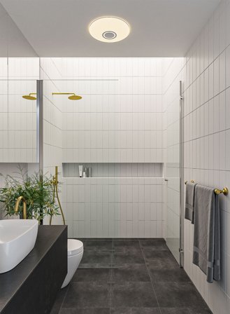 Djay smart taklampe med høyttaler - RGB