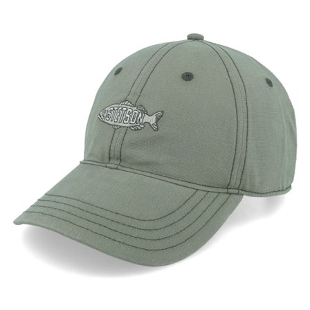 Stetson - Groen unconstructed Cap - Baseball Cap Fishing Olive Dad Cap @ Hatstore