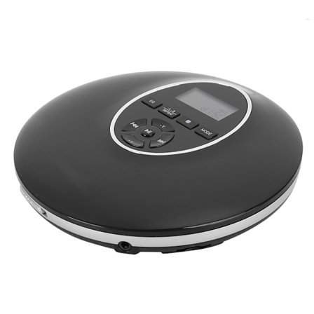 Q50 Lille Bærbar CD-afspiller til Studerende HD Repeater LCD-skærm Stereo Øreprop