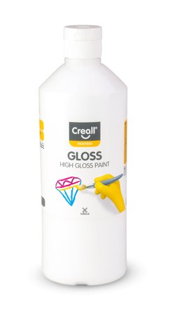 CREALL Glansfärg 500ml vit - Lyreco - Skola och förskola - Målarfärg och tillbehör - Readymix