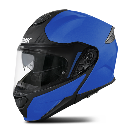 SMK Gullwing Solid Öppningsbar Hjälm Blå S