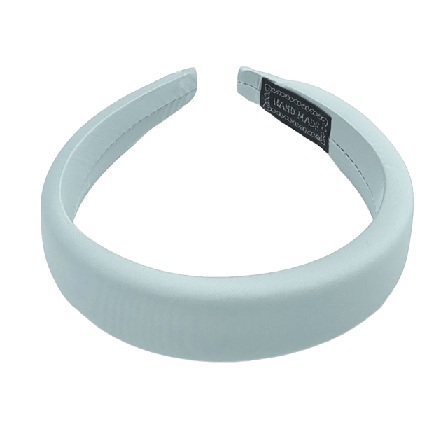 Complement Diadem Satin 3 Cm Dova Färger Hårband Dam Blå