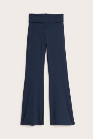 Kappahl | Utsvingt leggings Blå 152 | Blå