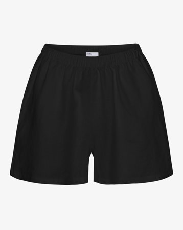 Linen Shorts - Deep Black XS