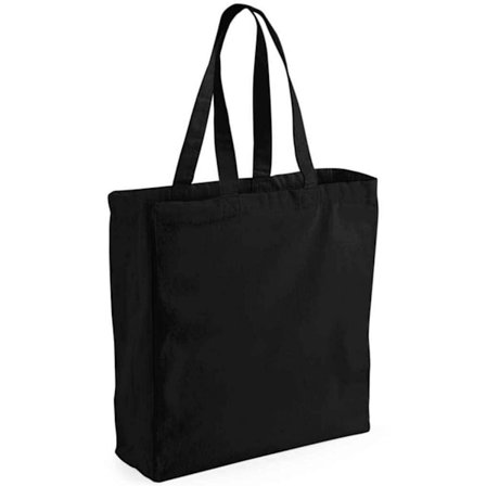 Westford Mill Classic Canvas Tote Bag One Size Svart