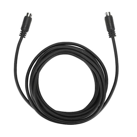 9-stifts hane till 9-stifts hane ljudingångskabel Professionell Mini Din 9PIN-kabel kompatibel med Media Ce
