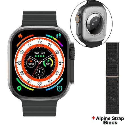 VWAR Ultra 9 Plus Smartwatch 1:1 49mm Storlek 2.2 "