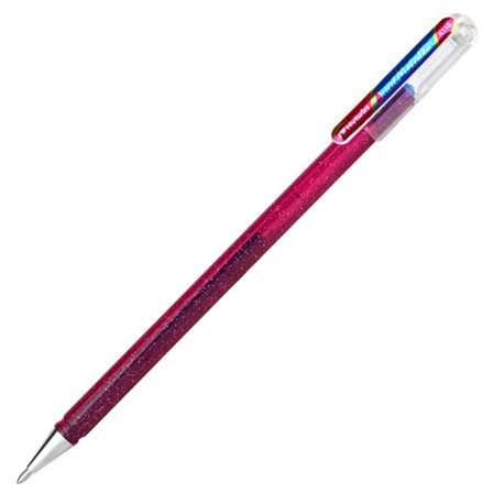 Pentel Dual Metallic Hybrid Stylo gel Limited Edition Green + Metallic Red
