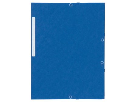 LYRECO Gummibandsmapp kartong A4 blå 10/fp - Lyreco - Kontorsmaterial - Mappar och plastfickor - Gummibandsmappar - Kartong