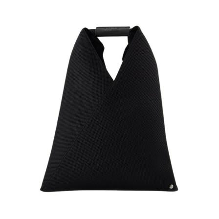 MM6 Maison Margiela, Small Japanese Bag in Czarny Leather Czarny, unisex, Rozmiar: ONE Size