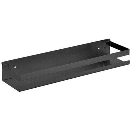 Modern Badrum Duschhylla 40cm SUS304 Rostfritt Stål Matt Svart Väggmonterad