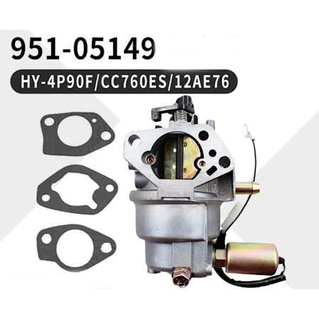 Kaasutin MTD 951-05149 HY-4P90F CC760ES 12AE76JU