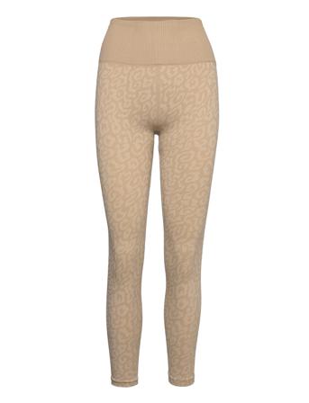 Sthlm Seamless Light Tights Running/training Tights Beige Björn Borg
