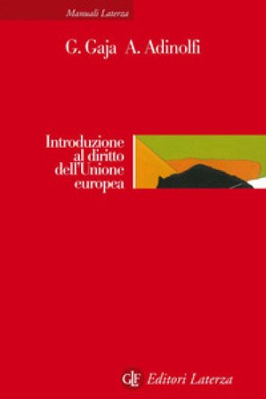 Introduzione al diritto dell'Unione europea Giorgio Gaja