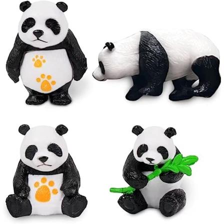 Tredimensionelt Køleskabsmagnet er Let at Gribe, 3D Panda Fri