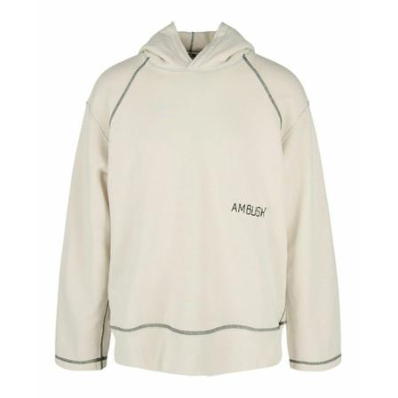 Ambush Contrast Hoodie Hvid, Herre