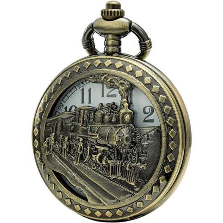 Ihåligt watch, lokomotiv kvarts watch