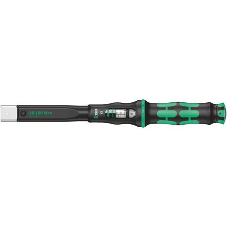 Wera Click-Torque X 3 Momentnøkkel for innsatsverktøy, 9 x 12 mm 20–100 Nm, Håndverktøy