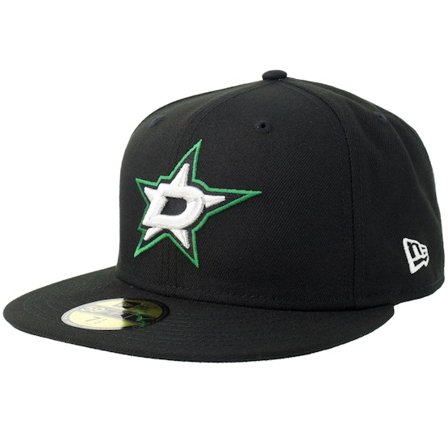 New Era - Negro fitted Gorra - Dallas Stars 59FIFTY Black/White Fitted @ Hatstore