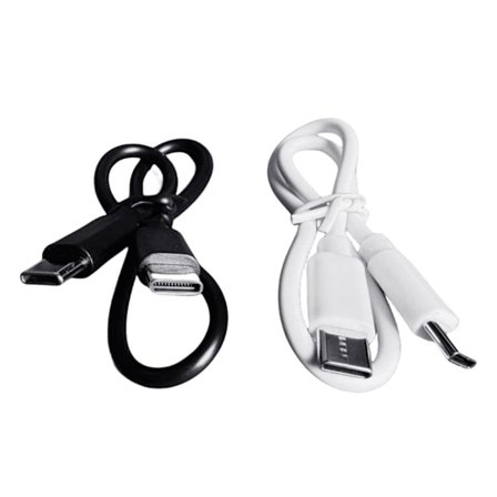Hållbara Korta USB C-sladdar Dubbla Snabbladdningsteknik