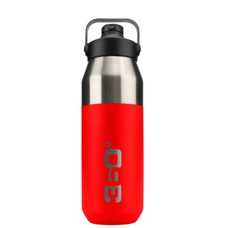 360 Degrees Widemouth Insulated Sip Bottle 750ml thermoses Red OneSize