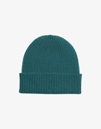 Merino Wool Beanie - Ocean Green - One Size