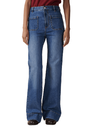 Jeanerica SW006 St Monica Jeans Dam Blå W31/L34