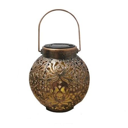 Trädgårdslampa Utomhus Lykta Hängande Ambient Lampa Vattentät Lykta Solenergi