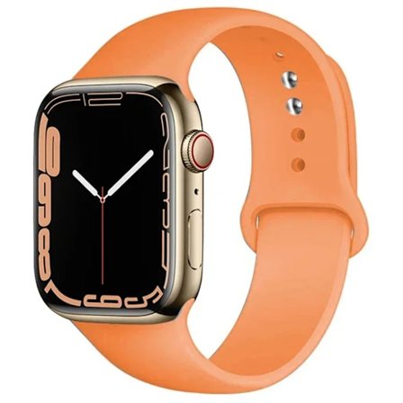 Silikonarmband för Apple Watch-remmar 49mm 40mm 44 mm 45mm 46mm 42mm 41mm 38mm sportarmband iWatch serie 10 9 8 3 SE ultra 2