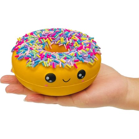 Regnbue Donut Squishy Legetøj, Langsomt Stigende, Stresslindring, Sjovt og Sødt Legetøj Perfekt til Fødselsdagsgave og Dekoration