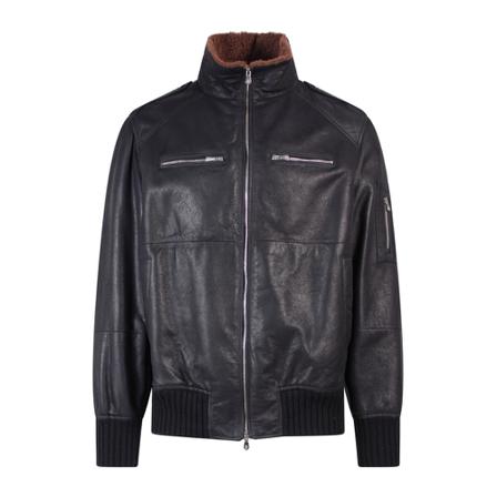 Brunello Cucinelli Bomber Jakke Sort, Herre