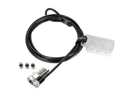 KENSINGTON Vajerlås Universal 3-i-1 - Lyreco - Datorprodukter - Kringutrustning - Vajerlås