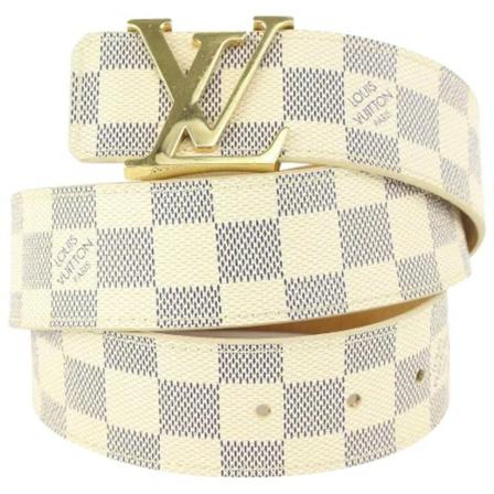 Louis Vuitton Vintage, Pre-owned Leather belts Beige, Dames, Maat:ONE Size
