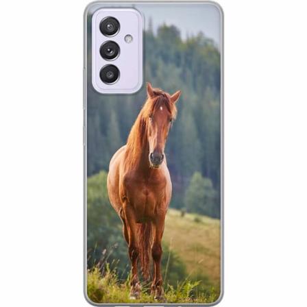 Samsung Galaxy A82 5g Genomskinligt Skal Hästar