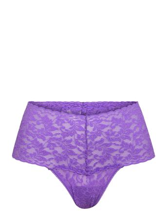 Hanky Panky Signature Lace, Retro Thong, Rolled Stringit Alusvaatteet Liila Hanky Panky
