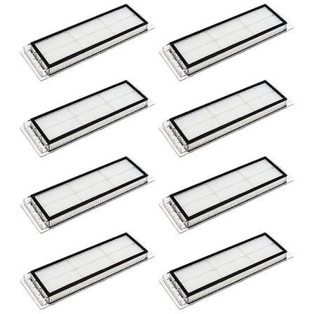 8 kpl Vaihto HEPA-suodattimet Xiaomi Roborock S5 S50 S51 S55 S6 S6 Maxv S5 Max T6 T7 S4 Max S4 E5 E4 E20 E25 E35 C10
