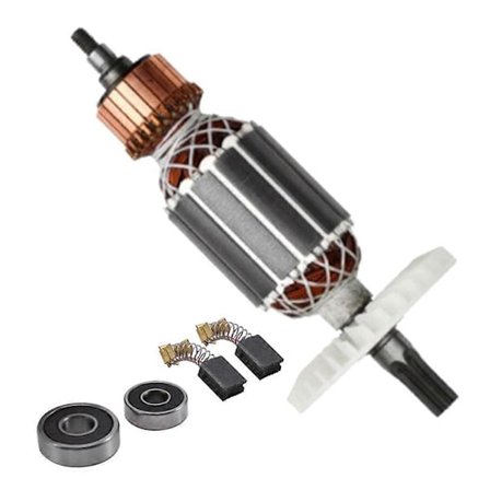 220V Rotor Anker Udskiftning til Hitachi 360591E DH40MRY DH40M DH40MR DH40SR Spline Skaft Borehammer