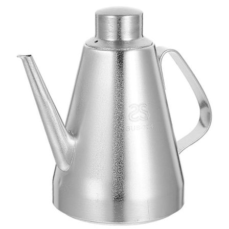 Ruostumattomasta teräksestä valmistettu öljyannostelija, pölytiivis etikkapullo, kastikeastia, keittiöväline, öljykaadin kotiin ja ravintolaan (700 ml