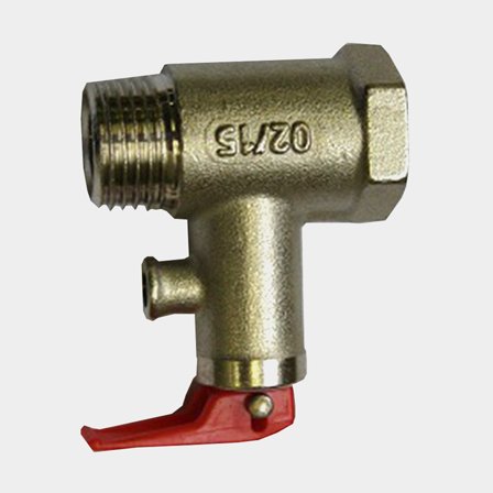 Sicherheitsventil für Warmwasserbereiter Basic, 6 bar. - Boot