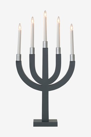 Jotex - Adventsstake Elias Grafittgrå - Kjøp Adventsstaker hos Jotex