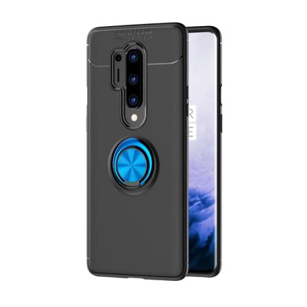 Oneplus 8 Pro - Ring Skal - Svart/blå Svart/blå