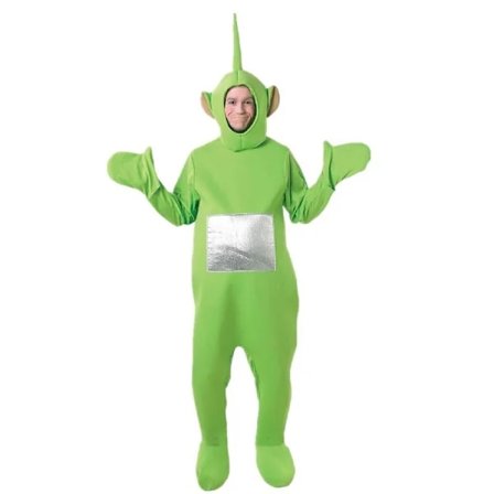 Tinky Winky Teletubbies Voksenkostume, Grøn Overall[YDE] grøn 160 cm