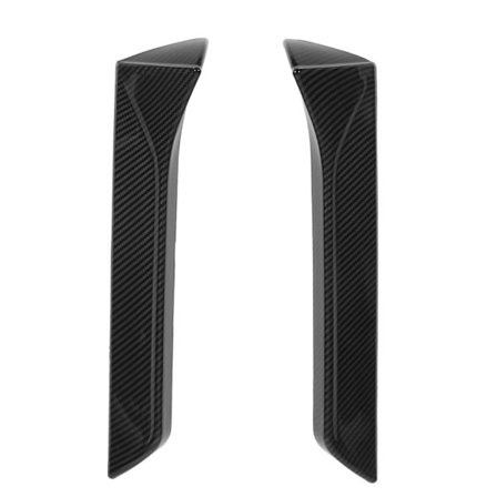 2 STK Bagrude Side Splitter Vinge Udvendig Trim Venstre Højre Udskiftning til SEAT LEON 5F FR Mk3 MK3.5 2013-2021 Kulfiberstil