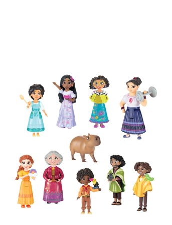 Encanto Extended 3" Family Gift Set 10 Characters Toys Playsets & Action Figures Movies & Fairy Tale Characters Multi/mønstret JAKKS*Betinget Tilbud