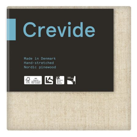 Crevide Natural Linen Canvas 20x20