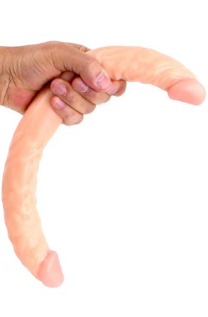 Kjøp Kiotos COX Flesh 027 40cm - Dobbeldildo | God pris