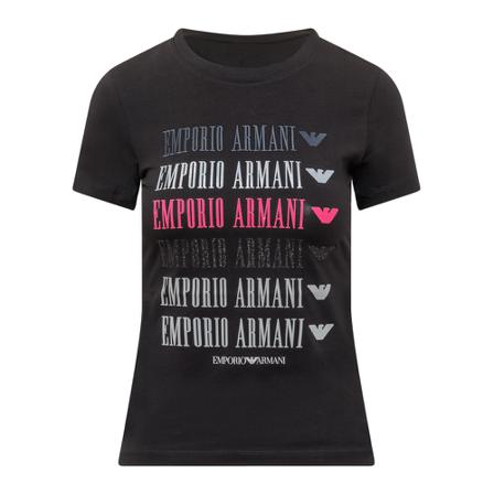 Emporio Armani T-Shirts svart, Dam, Dam, Storlek: L