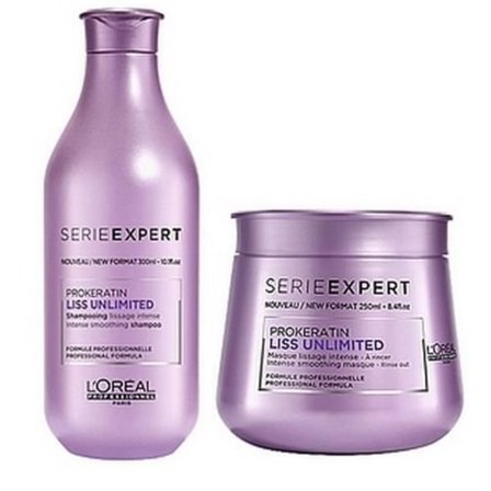 Liss ubegrænset shampoo og maskesæt