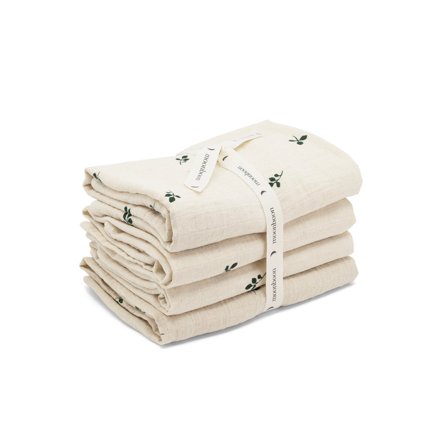 Zachte hydrofiele doeken van 100% bio-katoen | Moonboon